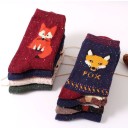 Women's Warm Socks - Wild Animals 15