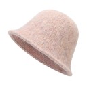 Women's Warm Wool Hat Universal Size Wool Polyester Soft Warm Winter Hat Elegant Accessory for Autumn and Winter 4