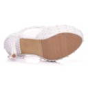 Women's Wedding Court Shoes 5