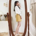 Women's White Blouse with Long Sleeves 4