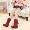 Women's Winter Boots with Back Fastening J1195 6