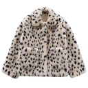 Women's Winter Coat Made of Faux Fur P2258 1