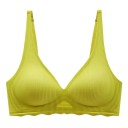 Women's Wireless Bra with Moulded Cups, Elastane, Nylon, Comfortable Smooth Construction Suitable for Everyday Discreet Wear 2