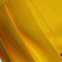 Women's Yellow High-Waisted Trousers 6