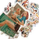 Women Stickers 50 pcs 4