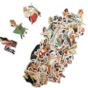 Women Stickers 50 pcs 5