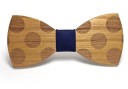 Wooden Bow Tie with Dots J646 9