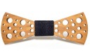 Wooden Carved Bow Tie J651 6