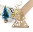 Wooden Christmas Decoration - 6 Pieces 6