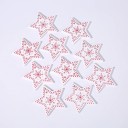 Wooden Christmas Ornaments 10 pcs C585 4