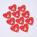 Wooden Christmas Ornaments 10 pcs C585 19