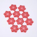 Wooden Christmas Ornaments 10 pcs C585 30