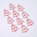 Wooden Christmas Ornaments 10 pcs C585 23