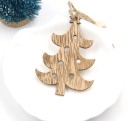 Wooden Christmas Ornaments 3 pcs 22