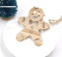 Wooden Christmas Ornaments 3 pcs 30