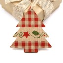 Wooden Christmas Ornaments 9 pcs 2