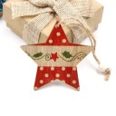 Wooden Christmas Ornaments 9 pcs 3