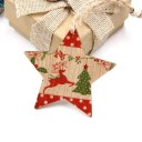 Wooden Christmas Ornaments 9 pcs 9