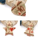 Wooden Christmas Ornaments 9 pcs 13