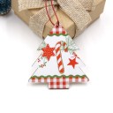 Wooden Christmas Ornaments 9 pcs 20