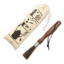 Wooden Coffee Machine Cleaning Brush with Case 3