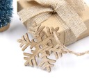 Wooden Decorative Ornament - 10 pcs 1