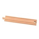 Wooden Extra Long Straight Track 21.7 x 4 x 1.2 cm Replacement Track for Train Set Long Straight Piece for Expanding Wooden Railway Assembly 1