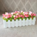 Wooden Flower Pot Fence 6