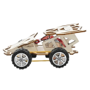 Wooden Foldable Remote-Controlled Car 3