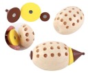 Wooden Hedgehog Toy 3