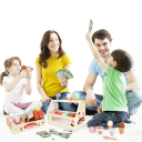 Wooden Ice Cream Counter Montessori Toy for Children Stand with Cups 6 Flavours Ice Lollies Menu and Play Money Kitchen Accessory for Play 2