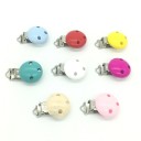 Wooden Pacifier Clip J3143 12