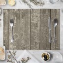 Wooden Pattern Placemat 11