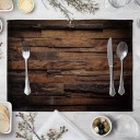 Wooden Pattern Placemat 16