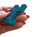 Wooden Puzzle 15 x 22.5 cm for Children Aged 3 and Above Cute Ocean Animals Seal Crab Shark Educational Toy for Logic and Motor Skills 2