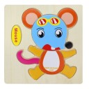 Wooden Puzzle for Children J629 17