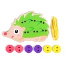 Wooden Quilted Hedgehog 2