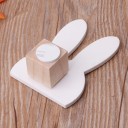 Wooden Rabbit-Shaped Coat Rack 6