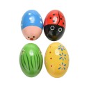 Wooden Rattle Egg 5