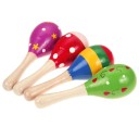 Wooden Rattle for Babies 4