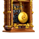 Wooden Retro Swing Clock with Pendulum DIY Kit Small Mechanical Model Manual Assembly Decoration for Children and Adults Creative Gift 4