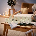 Wooden Set of 11 Nativity Figures Natural Wooden Characters for Christmas Decoration Set of Nativity Figures Made from Natural Material 1