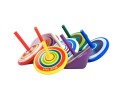 Wooden Spinning Tops 4 pcs 2