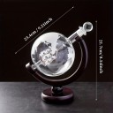 Wooden Stand with Decanter for Whisky 27 x 23.4 cm Elegant Whisky Set Bar Accessory for Home Bar 3