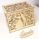 Wooden Wedding Money Box 10
