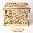Wooden Wedding Money Box 14