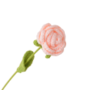 Woven Flower Rose Decorative Stem Wool Handcrafted Textile Flower for Vase Gift and Home Decoration 3
