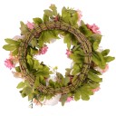 Wreath artificial with peonies 2