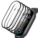 Xiaomi Band 9 5 Pack of HD Ultra-Thin TPU Screen Protectors for Scratch Resistance and Sensitive Touch Control Accessories 1