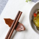 Ξύλινη βάση για ραβδιά σε σχήμα φύλλου 5